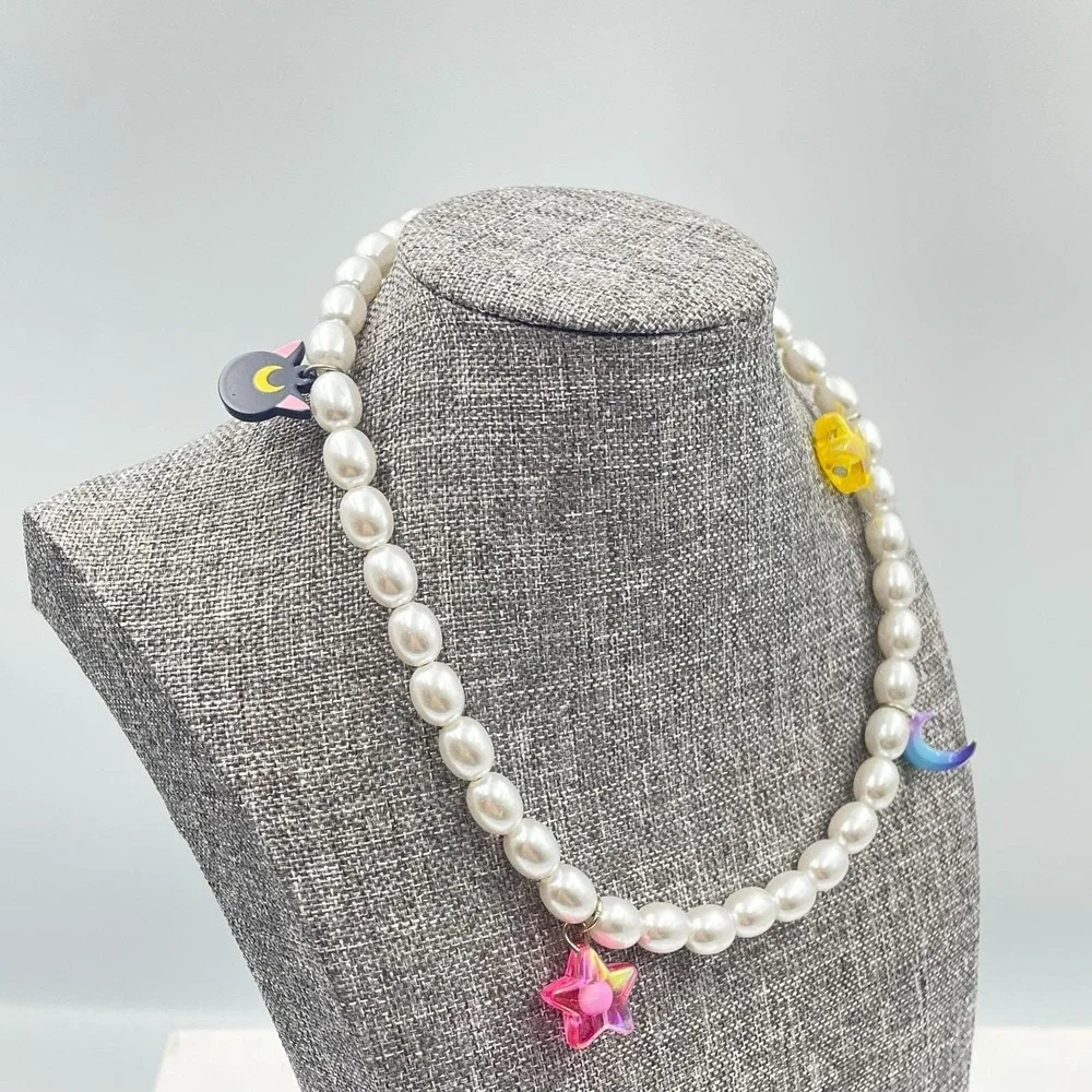 Sailor Moon x CASETiFY Pearl Phone Charm Strap Lanyard Star Moon Limited Edition
